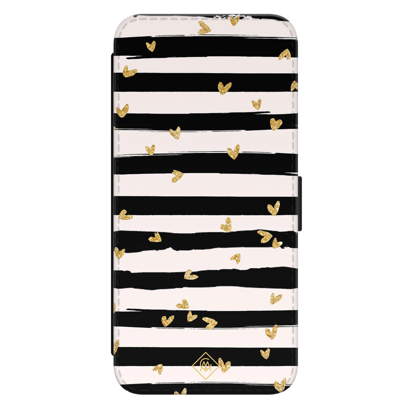 Casimoda Samsung Galaxy S23 flipcase - Hart streepjes