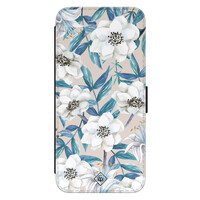 Casimoda Samsung Galaxy S23 flipcase - Touch of flowers