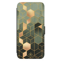 Casimoda Samsung Galaxy S23 flipcase - Kubus groen