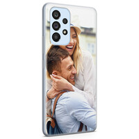 Casimoda Samsung Galaxy A53 siliconen transparant - Hoesje ontwerpen