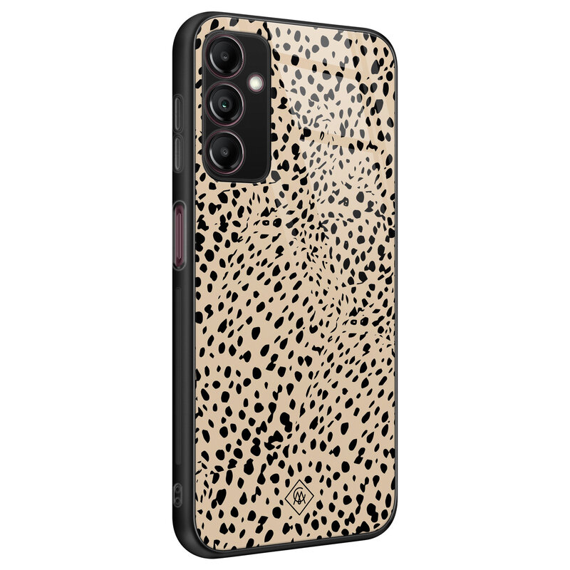 Casimoda Samsung Galaxy A14 glazen hardcase - Spot on