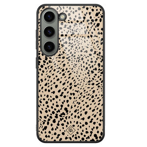 Casimoda Samsung Galaxy S23 glazen hardcase - Spot on