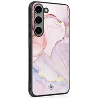 Casimoda Samsung Galaxy S23 glazen hardcase - Purple sky
