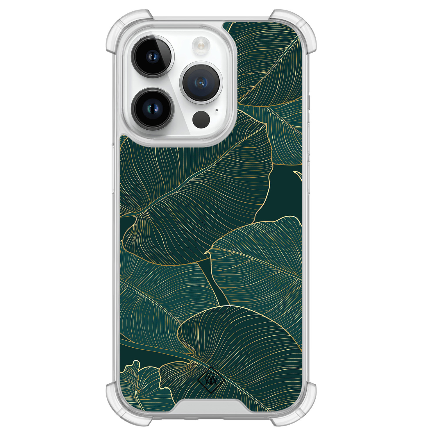 iPhone 14 Pro shockproof hoesje Monstera leaves