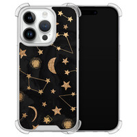Casimoda iPhone 14 Pro siliconen shockproof hoesje - Counting the stars