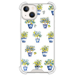 Casimoda iPhone 13 shockproof hoesje - Lemon trees