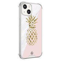 Casimoda iPhone 13 siliconen shockproof hoesje - Ananas
