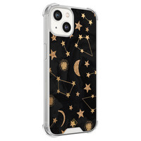 Casimoda iPhone 13 siliconen shockproof hoesje - Counting the stars