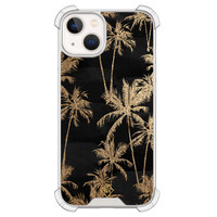 Casimoda iPhone 13 siliconen shockproof hoesje - Palmbomen