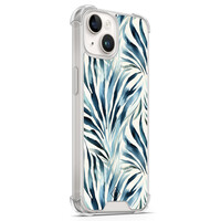 Casimoda iPhone 14 siliconen shockproof hoesje - Japandi waves