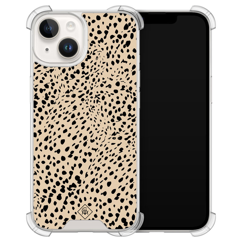 Casimoda iPhone 14 siliconen shockproof hoesje - Spot on