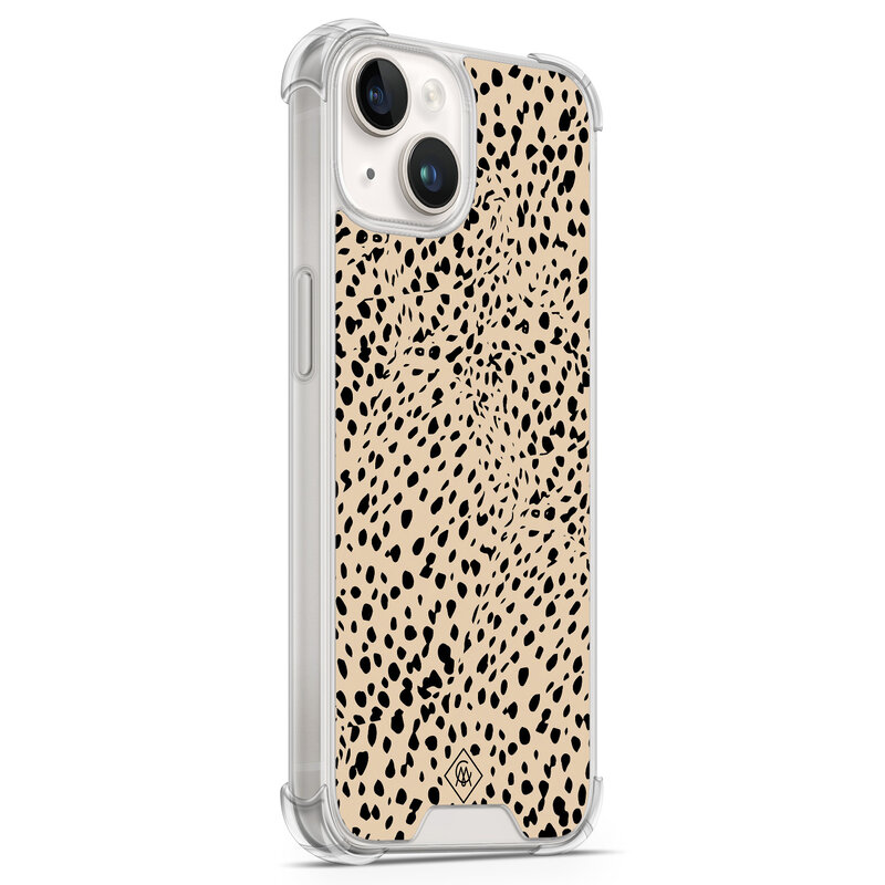 Casimoda iPhone 14 siliconen shockproof hoesje - Spot on
