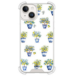 Casimoda iPhone 14 shockproof hoesje - Lemon trees
