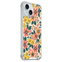 Casimoda iPhone 15 siliconen shockproof hoesje - Blossom