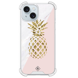 Casimoda iPhone 15 shockproof hoesje - Ananas