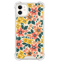 Casimoda iPhone 11 siliconen shockproof hoesje - Blossom