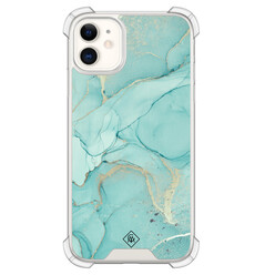 Casimoda iPhone 11 shockproof hoesje - Touch of mint