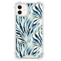 Casimoda iPhone 11 siliconen shockproof hoesje - Japandi waves