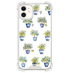 Casimoda iPhone 11 shockproof hoesje - Lemon trees