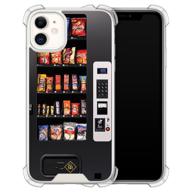 Casimoda iPhone 11 siliconen shockproof hoesje - Snoepautomaat