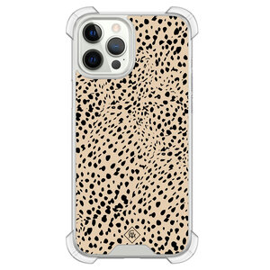 Casimoda iPhone 12 (Pro) siliconen shockproof hoesje - Spot on