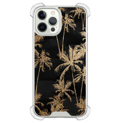 Casimoda iPhone 12 (Pro) shockproof hoesje - Palmbomen