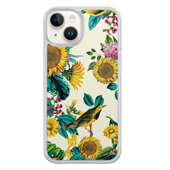 Casimoda iPhone 14 hybride hoesje - Sunflowers