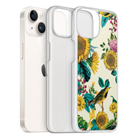 Casimoda iPhone 14 hybride hoesje - Sunflowers