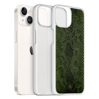 Casimoda iPhone 14 hybride hoesje - Snake mix