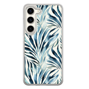 Casimoda Samsung Galaxy S23 hybride hoesje - Japandi waves