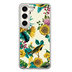 Casimoda Samsung Galaxy S23 hybride hoesje - Sunflowers