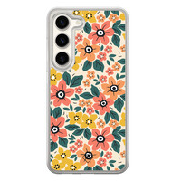 Casimoda Samsung Galaxy S23 hybride hoesje - Blossom