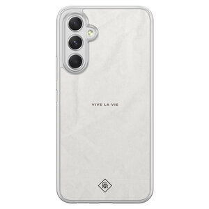 Casimoda Samsung Galaxy A54 hybride hoesje - Vive la vie
