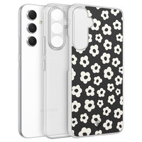 Casimoda Samsung Galaxy A54 hybride hoesje - Retro bloempjes