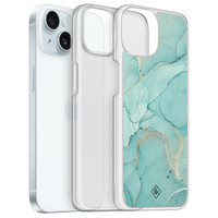 Casimoda iPhone 15 hybride hoesje - Touch of mint