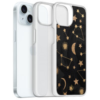 Casimoda iPhone 15 hybride hoesje - Counting the stars