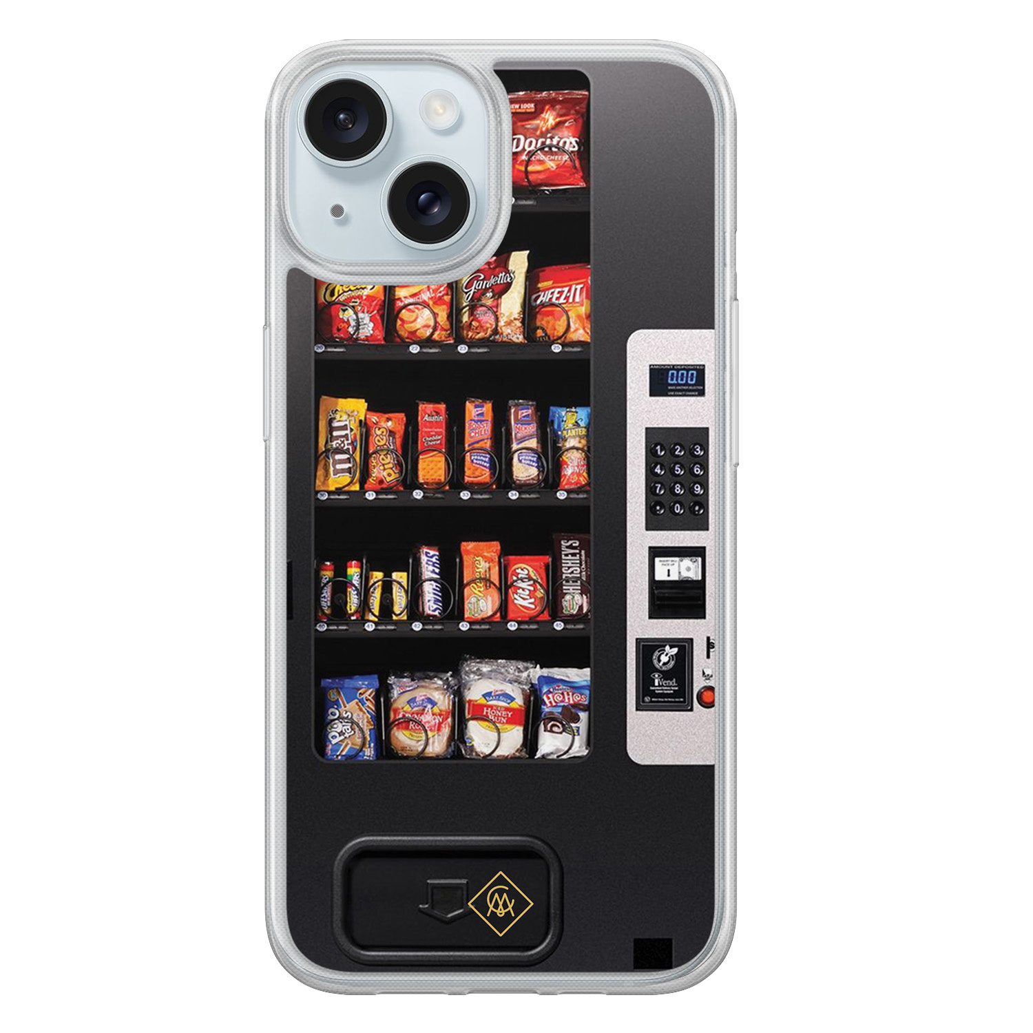 iPhone 15 hybride hoesje - Snoepautomaat