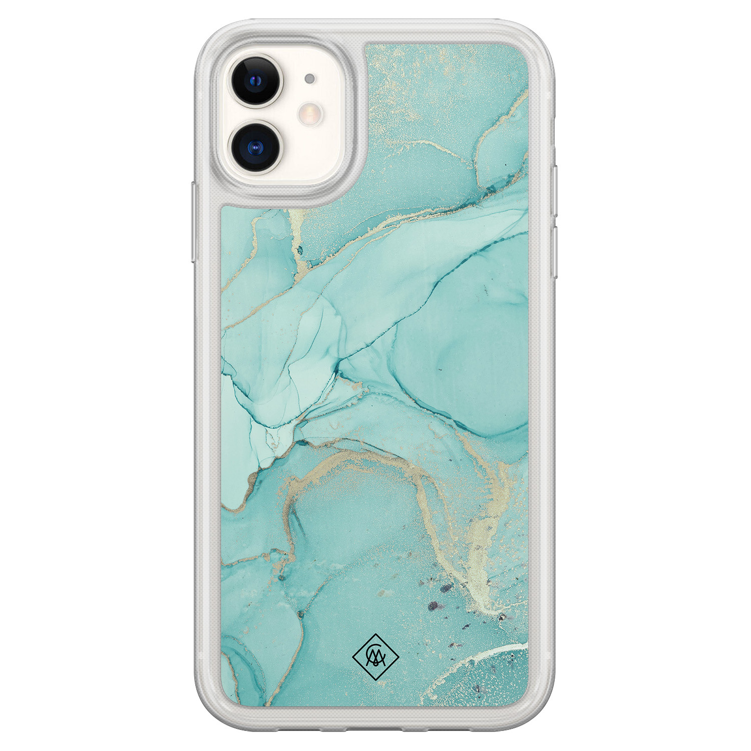 iPhone 11 hybride hoesje - Touch of mint