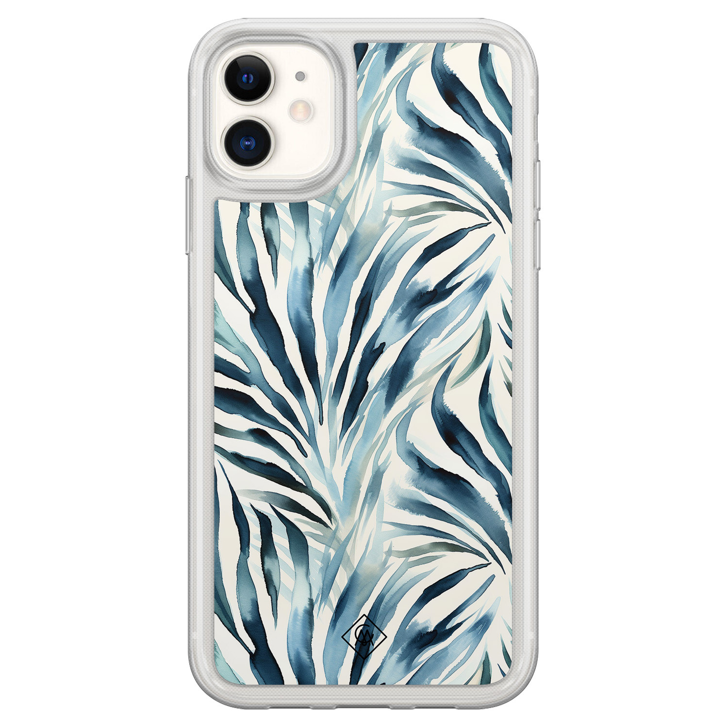 iPhone 11 hybride hoesje - Japandi waves