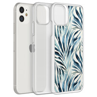 Casimoda iPhone 11 hybride hoesje - Japandi waves