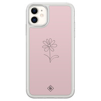 Casimoda iPhone 11 hybride hoesje - Madeliefje