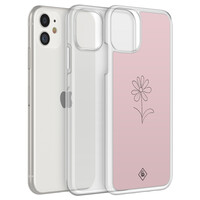 Casimoda iPhone 11 hybride hoesje - Madeliefje