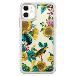 Casimoda iPhone 11 hybride hoesje - Sunflowers