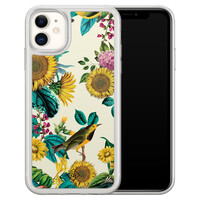 Casimoda iPhone 11 hybride hoesje - Sunflowers