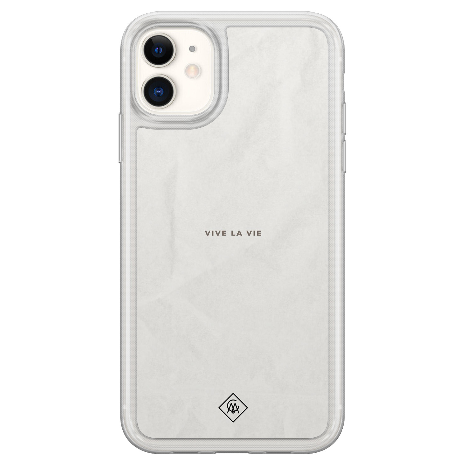 iPhone 11 hybride hoesje - Vive la vie