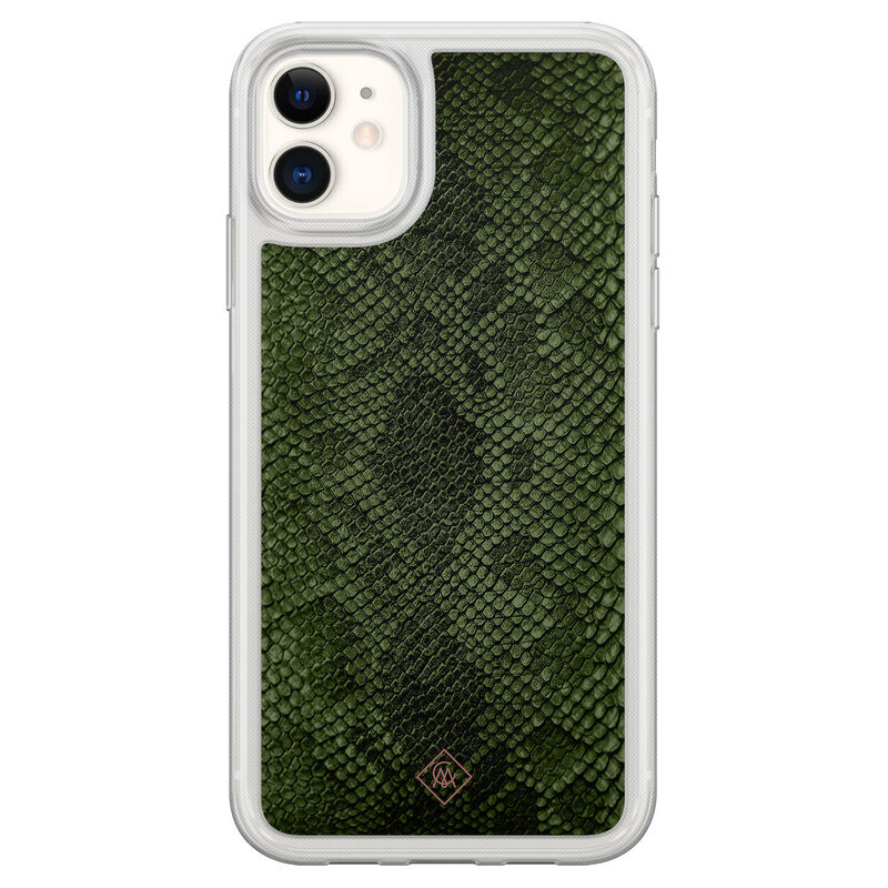 Casimoda iPhone 11 hybride hoesje - Snake mix