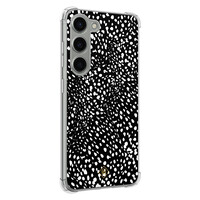 Casimoda Samsung Galaxy S23 siliconen shockproof hoesje - Black dots