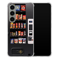 Casimoda Samsung Galaxy S23 siliconen shockproof hoesje - Snoepautomaat