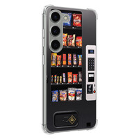 Casimoda Samsung Galaxy S23 siliconen shockproof hoesje - Snoepautomaat