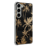 Casimoda Samsung Galaxy S23 siliconen shockproof hoesje - Palmbomen